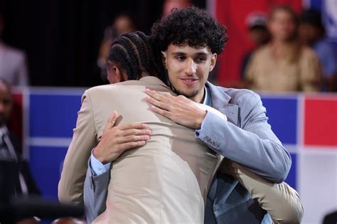 Zaccharie Risacher, Alex Sarr lead 2024 NBA Draft full of .